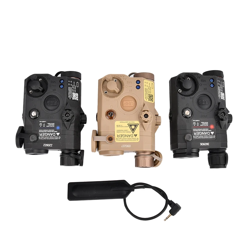 Tactical PEQ15 L3 A-C Laser Sight Beam Color Red Green Blue Laser IR Fill Light Fit Mount to Standard M1913 Picatinny Rail