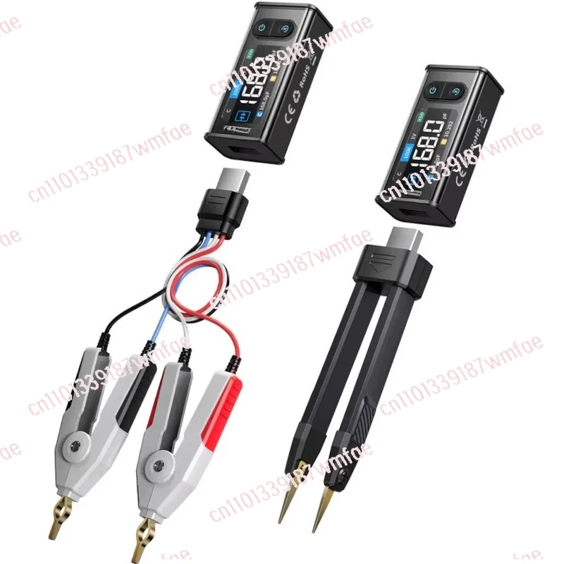 LCR-ST2 two-in-one standard digital multimeter forceps type high-precision second generation handheld component tester 1 year