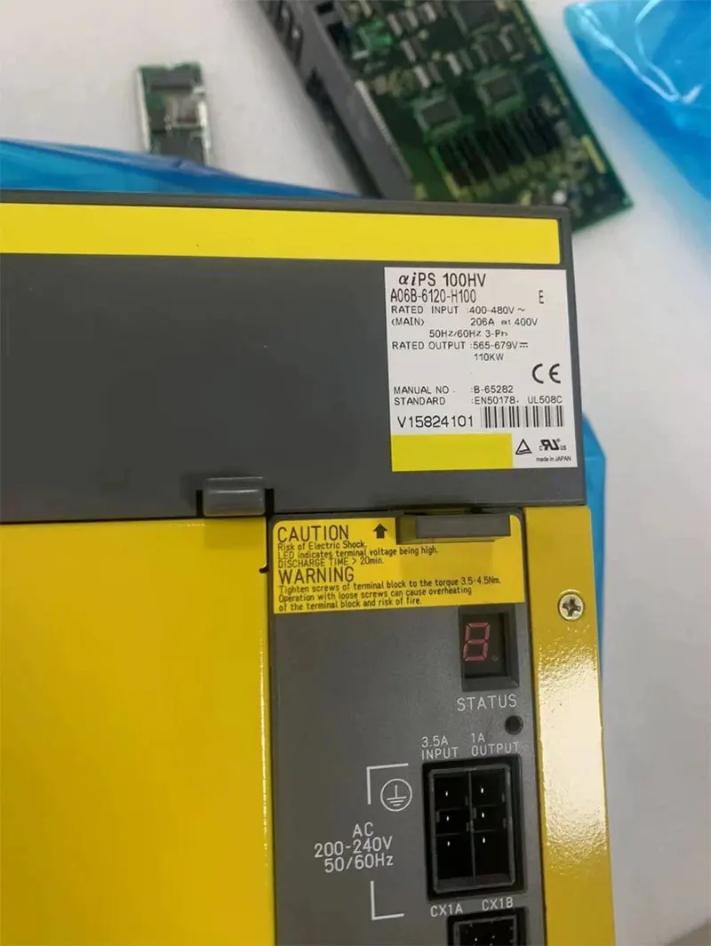 

100% новый A06B-6120-H100 A06B-6120-H011 A06B-6120-H018 A06B-6120-H030 A06B-6120-H045 A06B-6120-H075. Гарантия - один год.