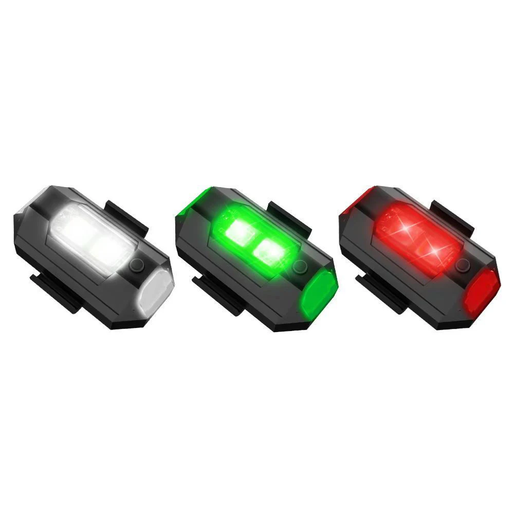 New Mini Motorcycle Tiktok General Flashing Lights Flashing Drone Warning Cruise Engine Modified LED Lamp 3 Colors 3 Pattern