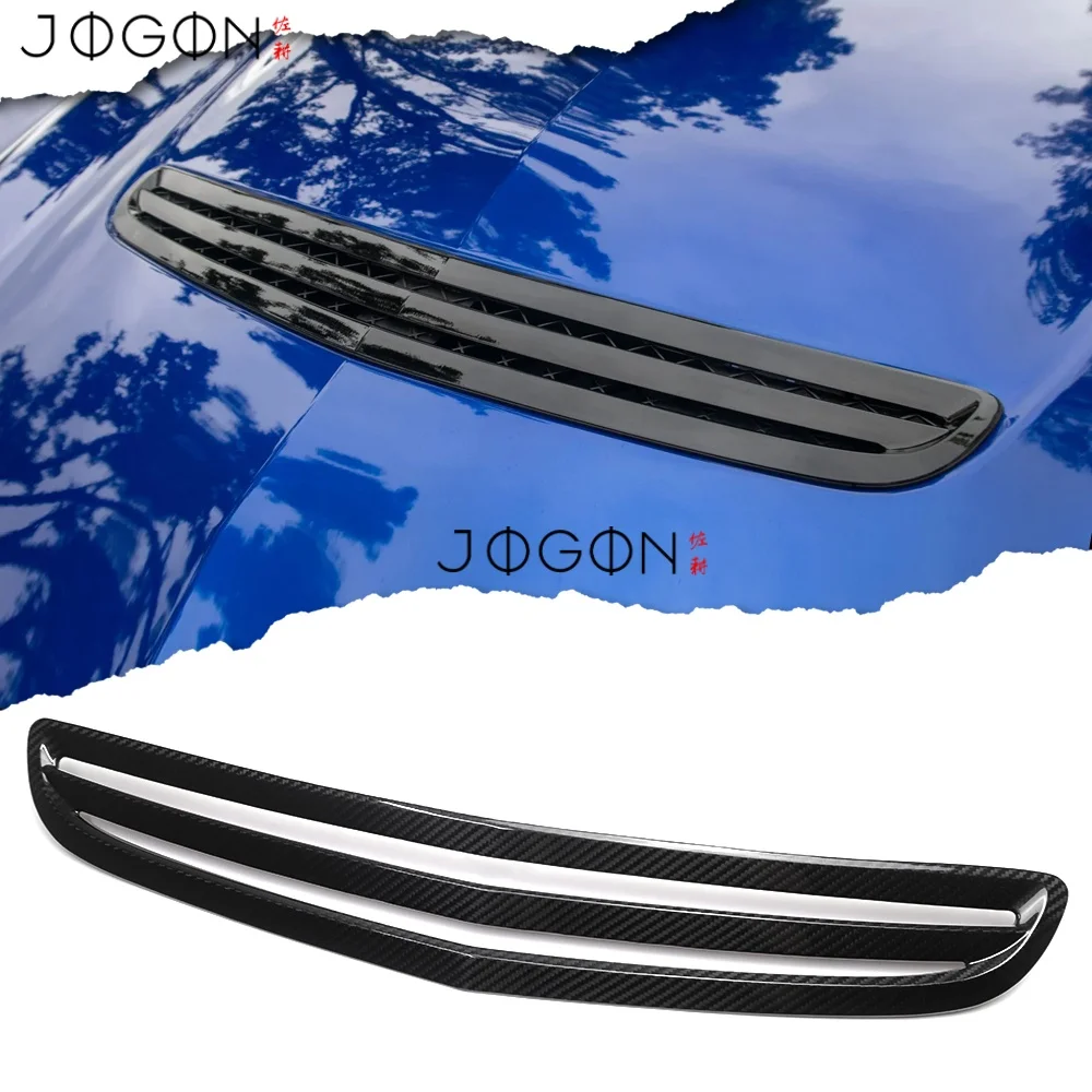 

For Acura Integra Type-S DE5 2023 2024 2025 DRY Carbon Fiber Car Hood Vent Bonnet Overlay Cover Trim Exterior Accessories
