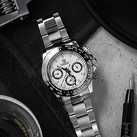 Watchdives WD16500 V2 Men Watch VK63 Quartz Movement Chronograph Wristwatch Stainless Steel Sapphire Crystal Luminous Watches photo 5