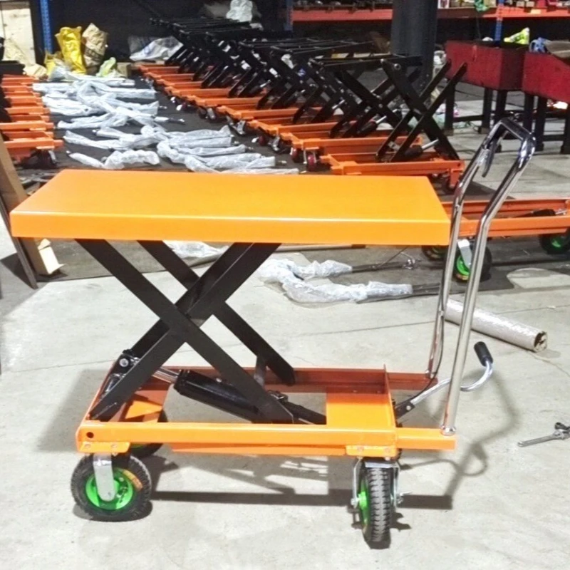 Moving Lift Trolley Bonsai Transportation Lift Trolley Hydraulic System Commercial Furniture Carrello Di Sollevamento ZY40TC