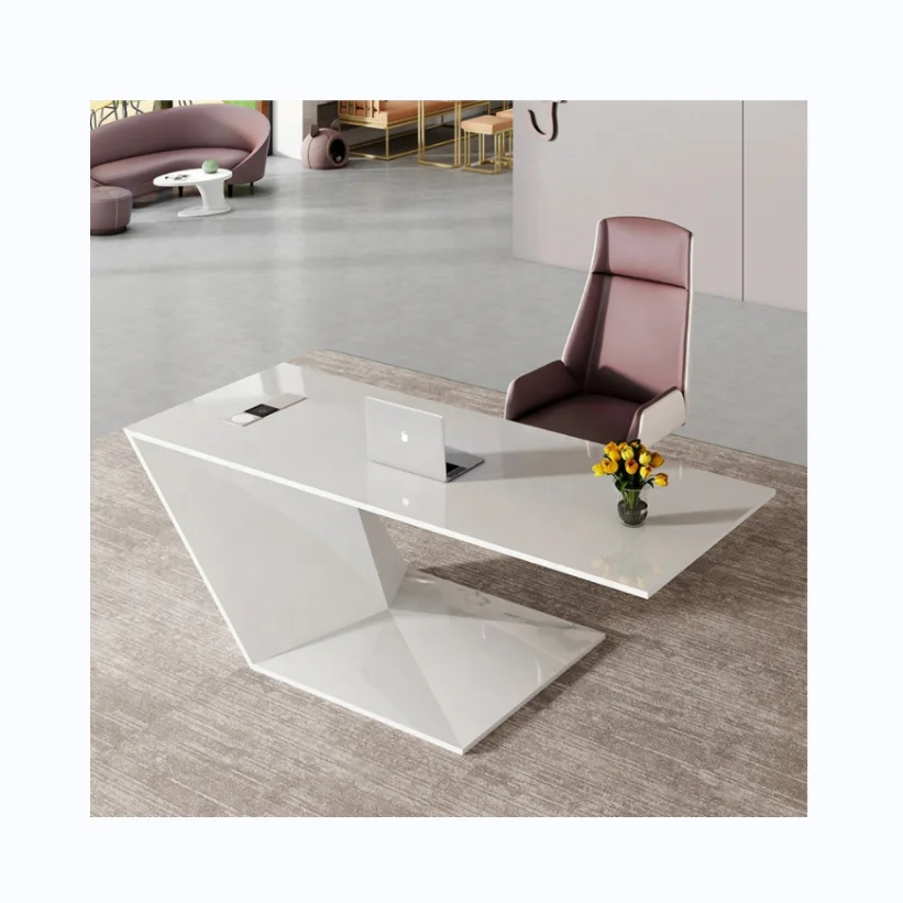 Office Furniture Supplier Latest Office Desk Designs Executive Manager Modern Luxury Office Table High End Home escritorio