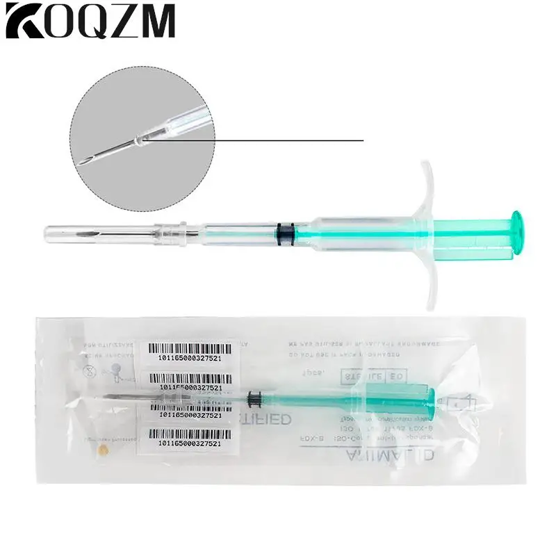1.25*7mm/1.4*8mm/2.12*12mm Pet Animal Microchip Syringe Horse Dog Microchip Pet Chip Animal Chip Syringe For Dogs Cats Fish
