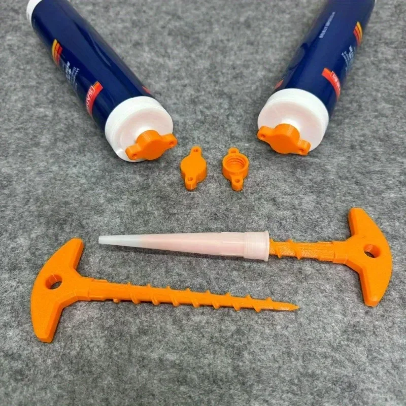 Top-notch Glass Glue Sealing Cap & Sealant Gun Nozzle - Prevent Core Pipe Desiccation