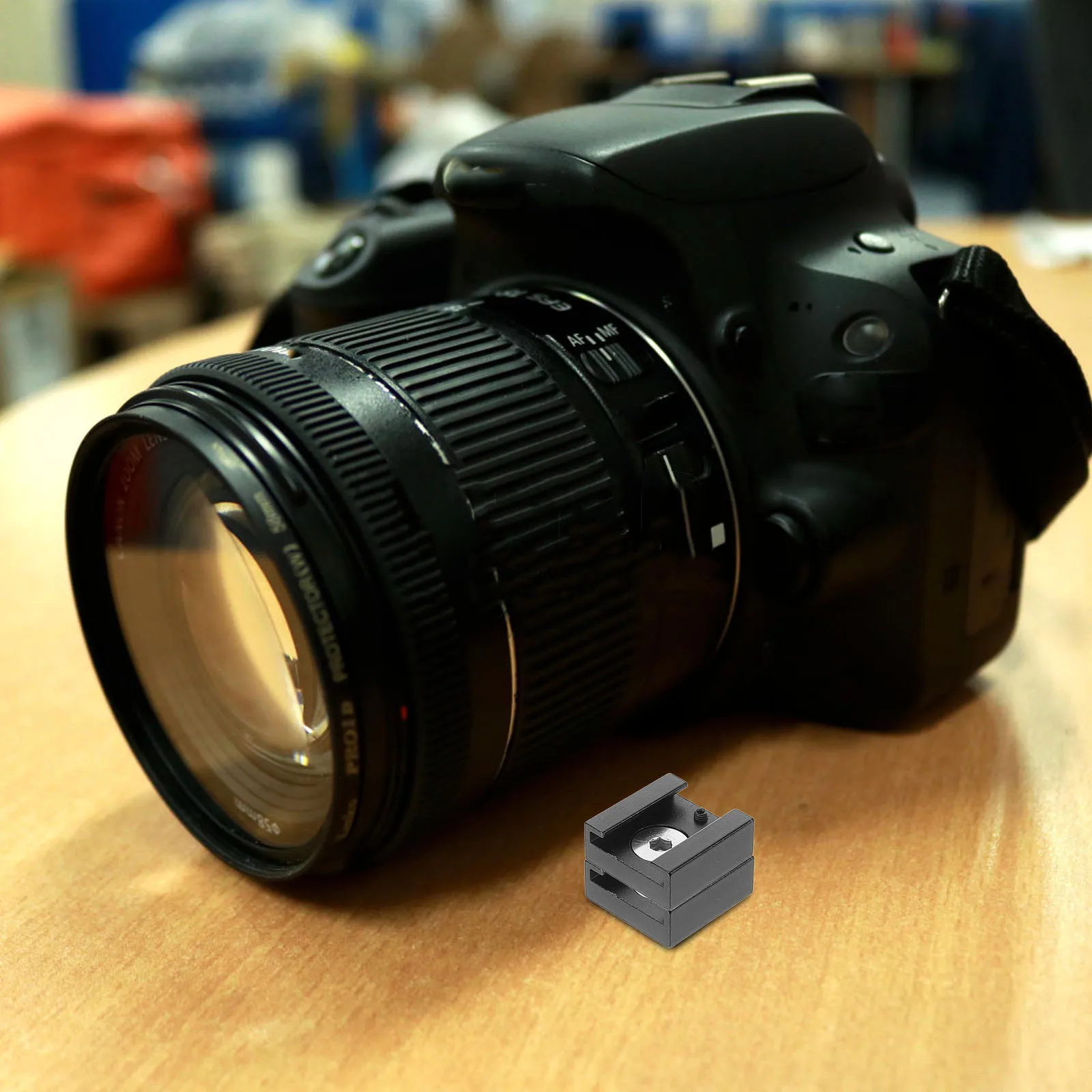 1Set Multifunctionele Flitsschoen Adapter Dslr Accessoires Montagebeugel Stabiele Omgeving 1/4 Flitsschoen Mount Adapter