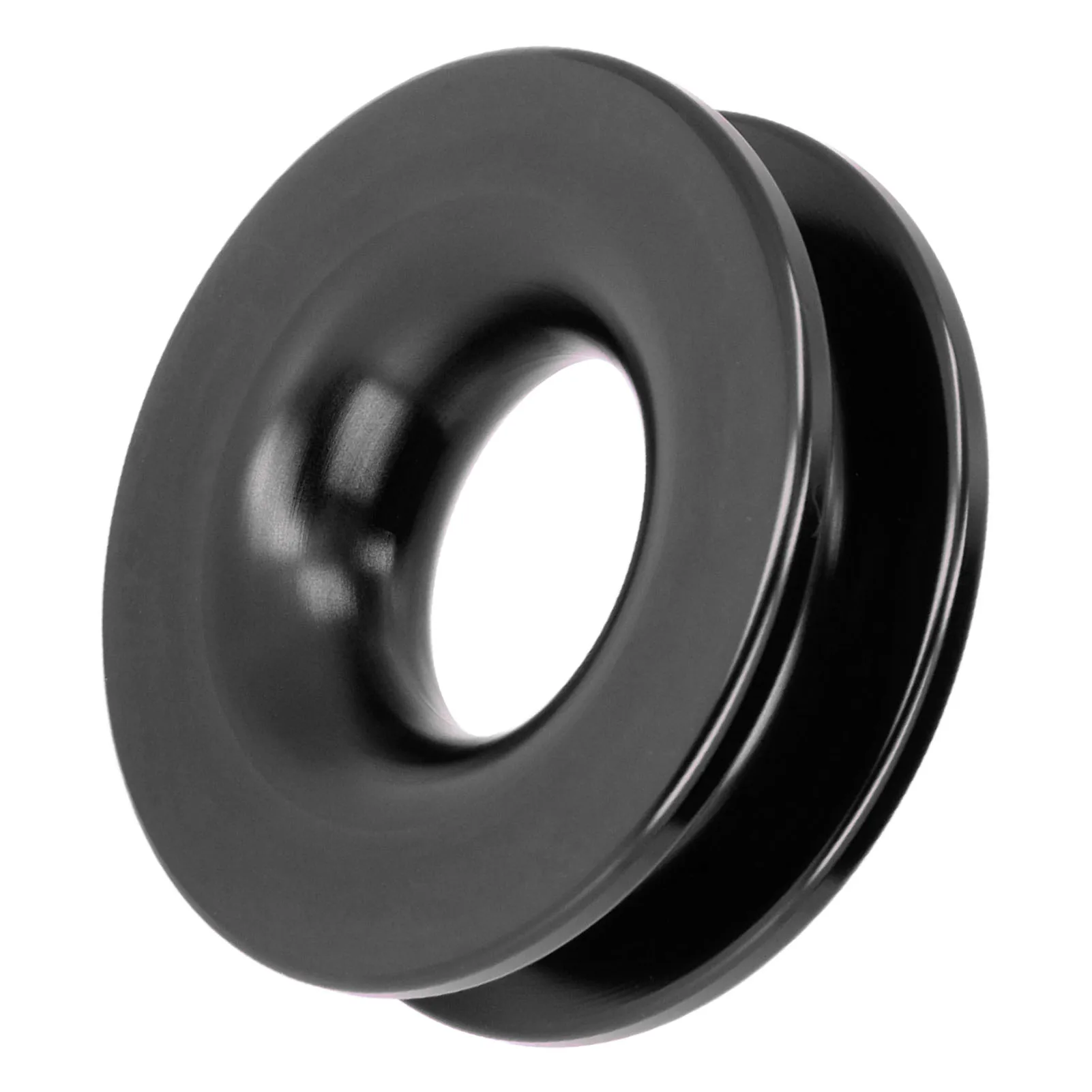 Black Aluminum Alloy Winch Snatch Recovery Ring, Pulley Shackle Accessory For ATV UTV Truck Marine Boat Off-road Work