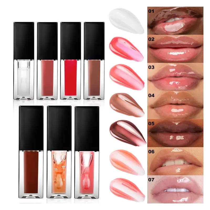 Getinte Lip Olie Hydraterende Plumping Lip Jas Voor Lippenstift Lipgloss Clear Lip Voller Serum Care Balsem Schoonheidsverzorging Accessoires