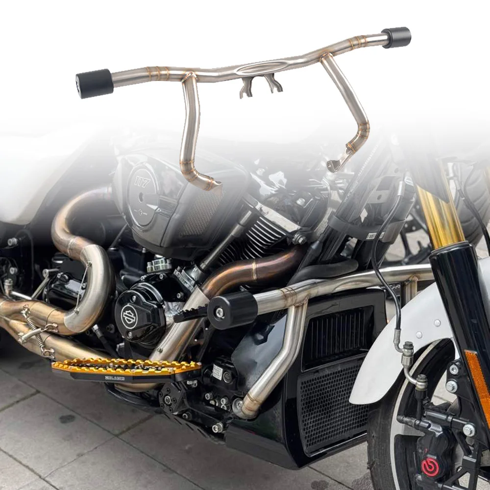 

Motorcycle Stainless Welding Front Club Style Crash Bar Engine Highway Guard for Harley Touring 2014-2025 FLTRSXTSE 2024 UP
