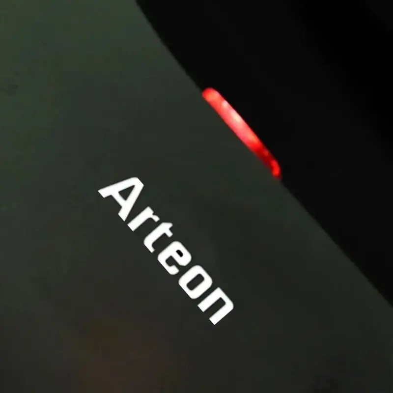 Двери автомобиля, лампы с логотипом, светодиодный проектор для VW Arteon 2017-снежный Jetta Magotan Tiguan Touareg, декоративные аксессуары