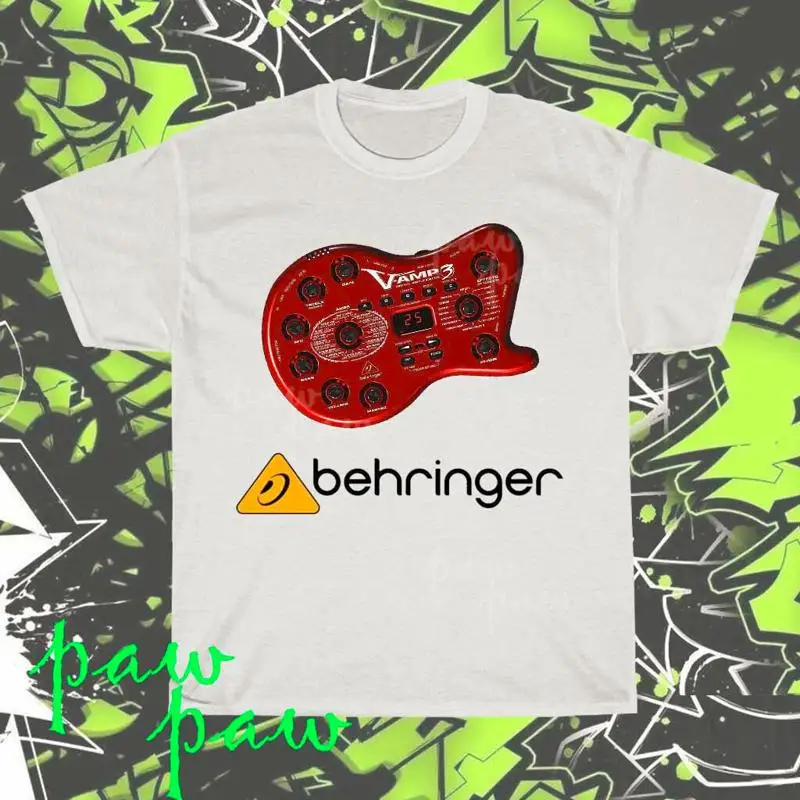 

Совершенно новая американская футболка с логотипом аудиоусилителей Behringer, забавный размер от S до 5XL