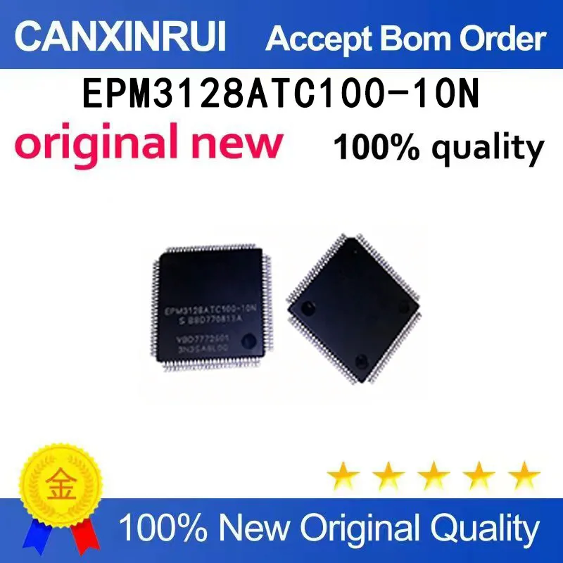 

(5-100 pieces)New EPM3128ATC100-10N EPM3128ATC100 QFP spot chip IC