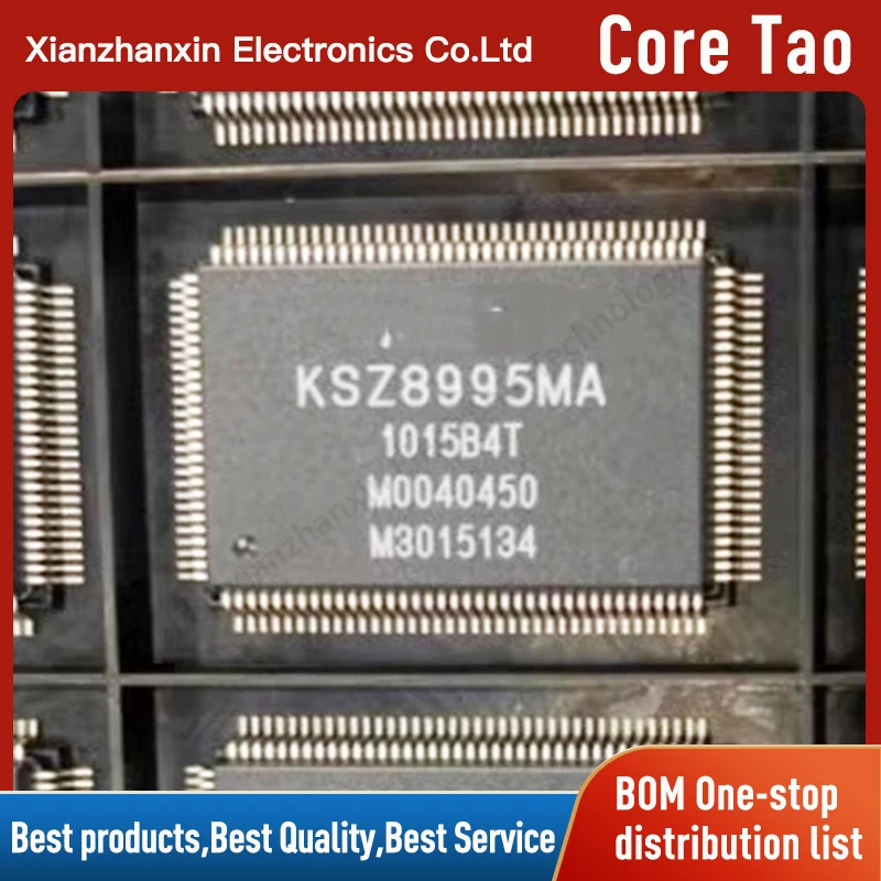 1PCS/LOT   KSZ8995MA KSZ8995 QFP128 Ethernet control chip in stock