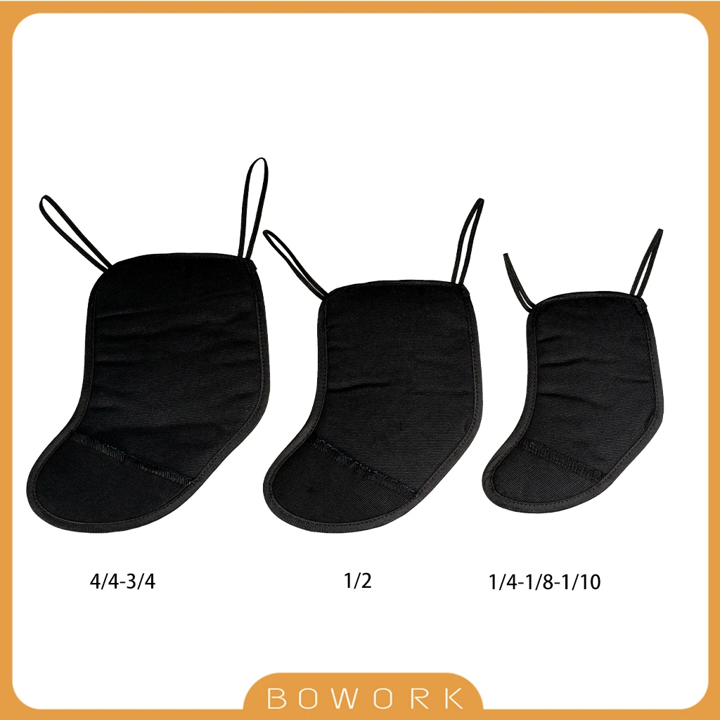 

4/4 3/4 & 1/2 1/4 &1/8 1/10 Size Violin Shoulder Rest Pads Flannelette Pad Chin Rest Pad Cover Protector Violin Accessories-BL