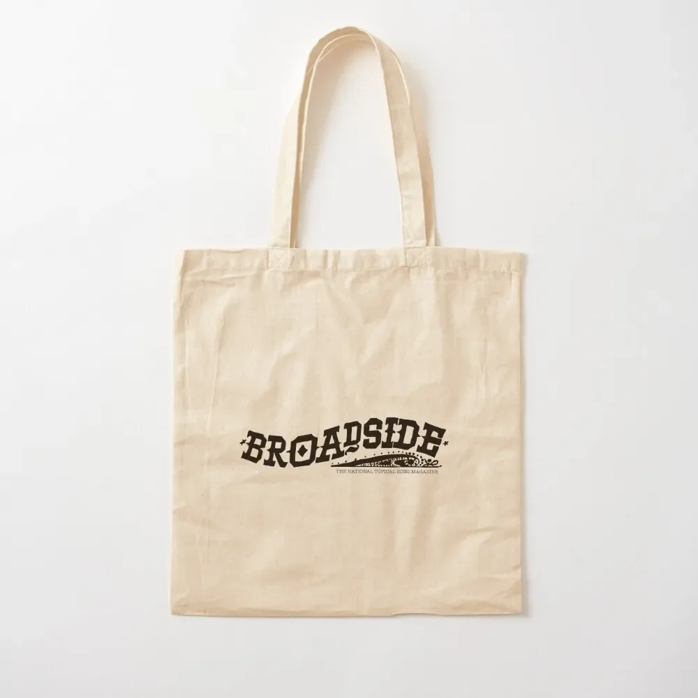 

Broadside Music Magazine Tote Bag tote bag university Fabric bag Women's shopping