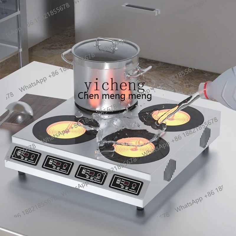 Hot sales Commercial Electric Ceramic Stove 3500W Spicy Hot Multi-Head Induction Cooker 8-Eye Potfurnace High-Power Casserole St