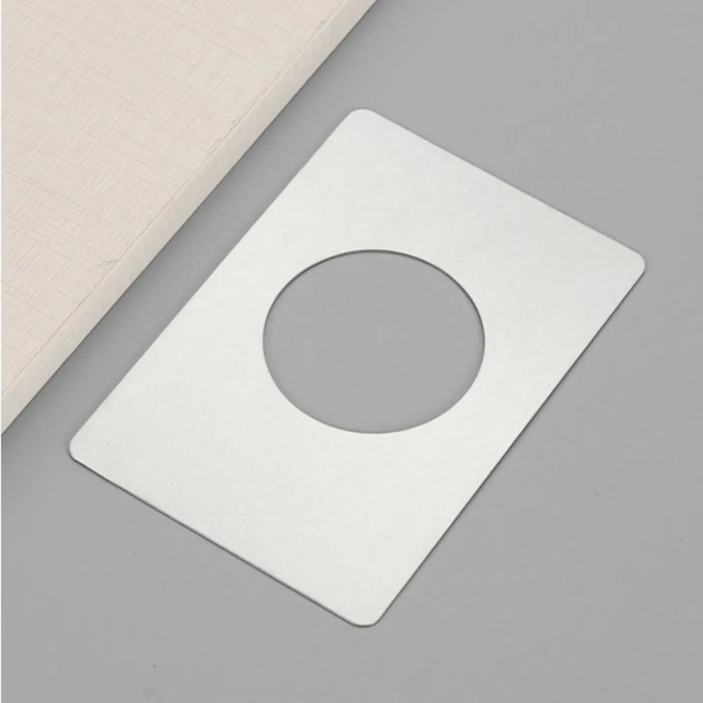 Stainless Steel Door Reinforcement Plate Repair Backplate Silver Door Lock Repair Plate Door Hardware Door Handle Fixing Cover