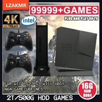 Batocera And Windows 11 Retro Game Box G3 Pro 99999+GAME 16G RAM 2TB HDD Game For PS2 PS3 WIIU WII SS GAMECUBE Sega Saturn Intel
