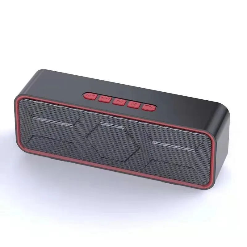 Wireless Outdoor Bluetooth Speaker Mobile Phone Plug in TF USB Subwoofer Car Intelligent Mini Car Audio Speaker