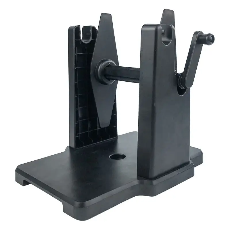 Label Rewinder Hand Crank Printer External Barcode Paper Holder Manual Winder Large Roll Label Holder Stent Universal