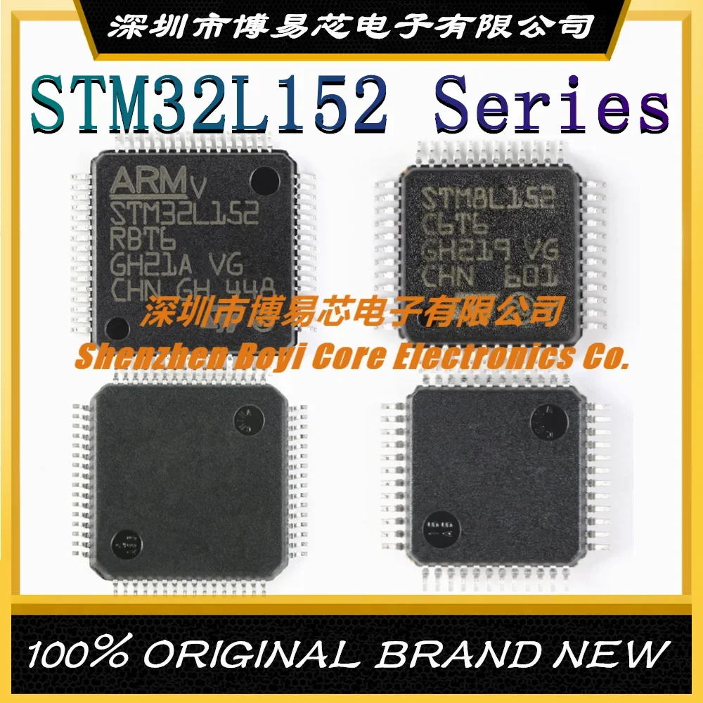 

STM32L 152 C6T6 C6T6A C8T6 C8T6A CBT6 CBT6A CCT6 R8T6 R8T6A RBT6 RBT6A RCT6 RDT6 RET6 V8T6 V8T6A VBT6 VBT6A VCT6 VCT6A VDT6 VET6