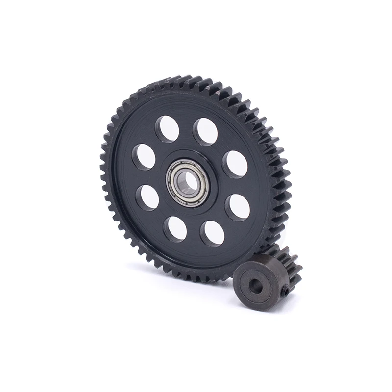 KYX Racing Hard Steel Heavy Duty 56T/15T Spur Gear set for RC Crawler Car Axial RR10 90048 90053