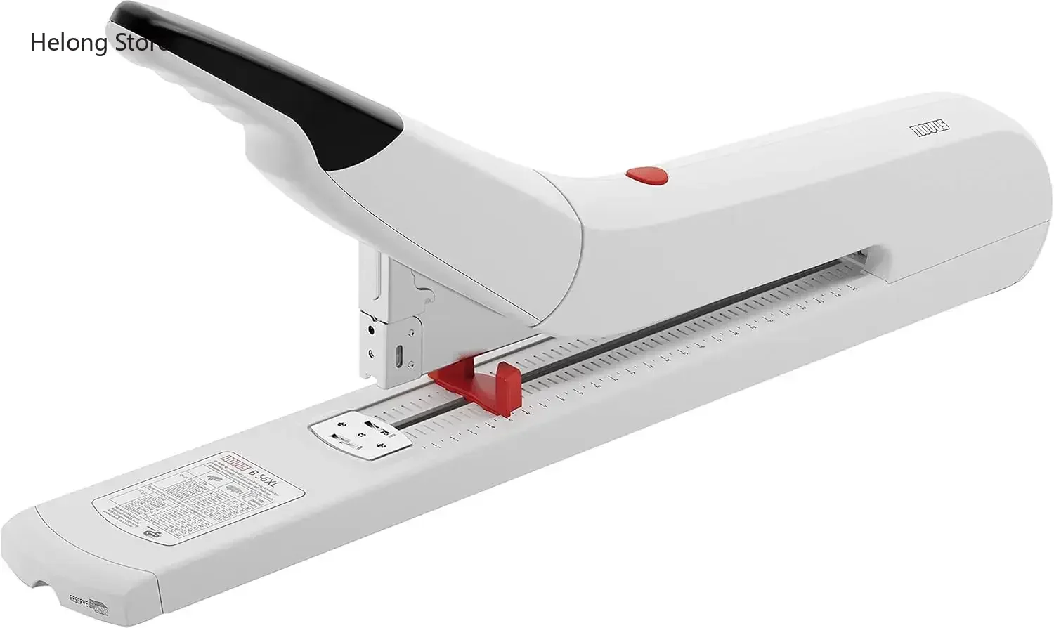 

Heavy Duty Long Arm Stapler, 20-170 Sheet Capacity, 9.75" Stapling Depth, Anti-Jam, German Engineered (023-0062)