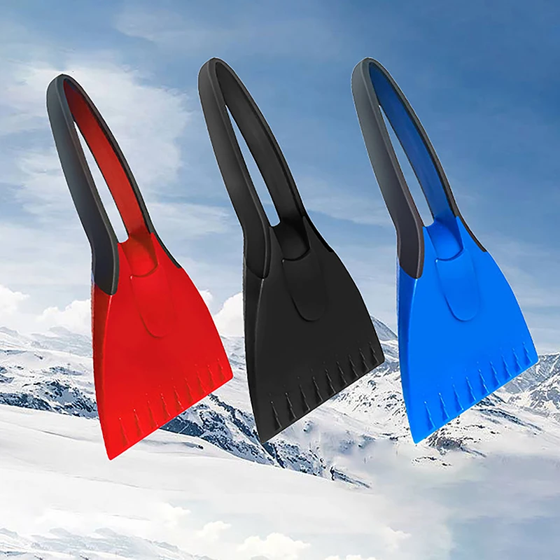 

Car Ice Scrapers Silicone Car Snow Shovel Soft Handle Ice Scraper Removal Winter Snow Cleaning Squeegee Tools Auto Accessories