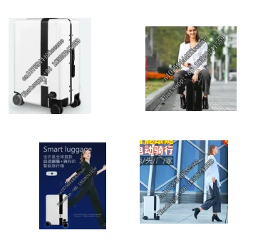 

20-inch Intelligent electric luggage compartment automatic follow boarding trolley box alternative travel traveling suitcase car