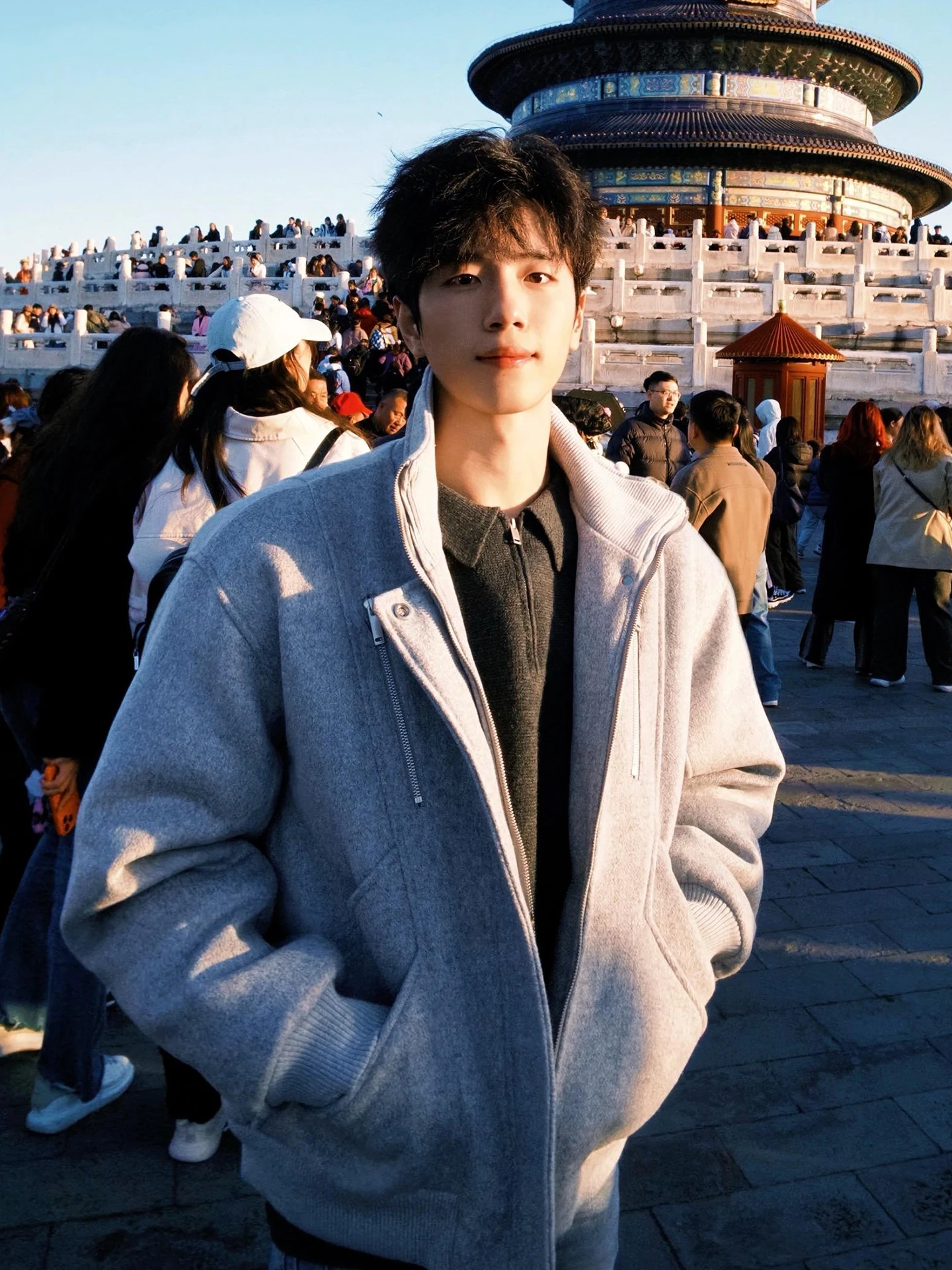 

Хлопковое джинтовое пальто Harrington с воротником-стойкой, мужское зимнее хлопковое пальто высокого класса, молодежная повседневная верхняя одежда