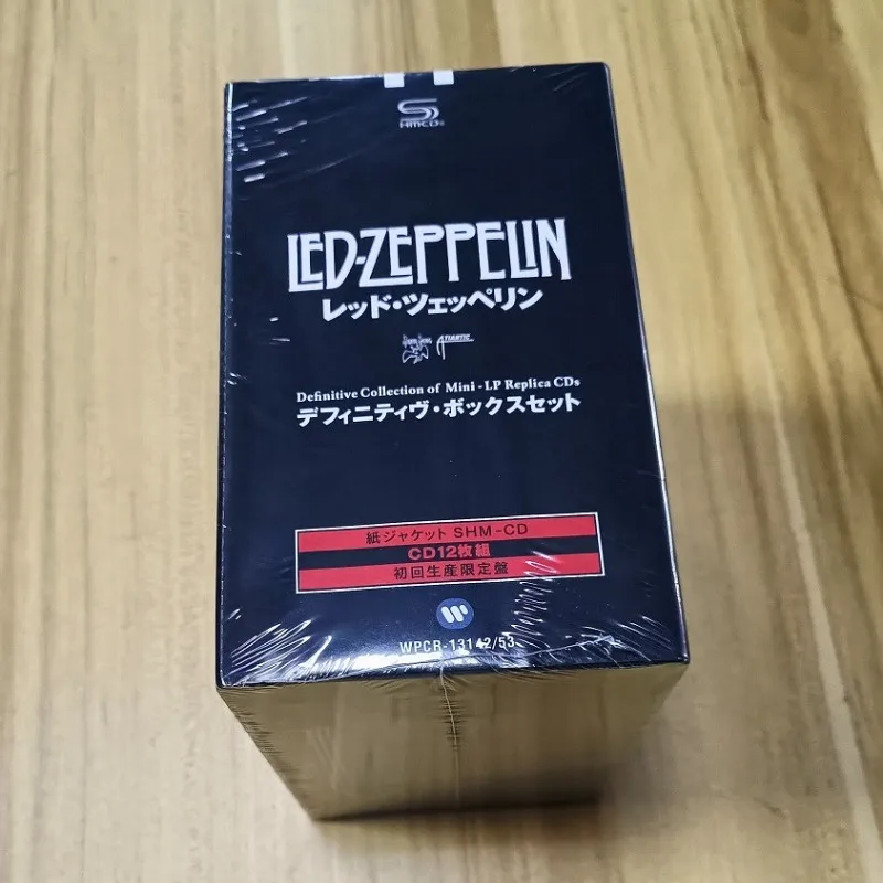 European and American Hard Rock Band Hardcover CD Box Eternal Classic Rock Band 12CD CD Set
