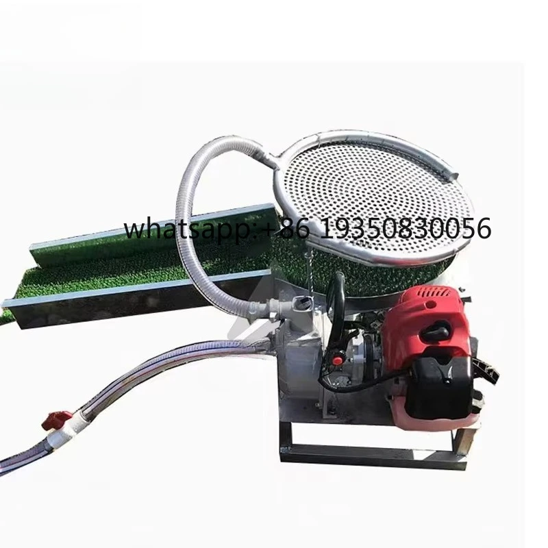 

Gold Washing Plant Mini Portable Gold Vibrating Sluice Box With Engine for Washing Alluvial and River Gold