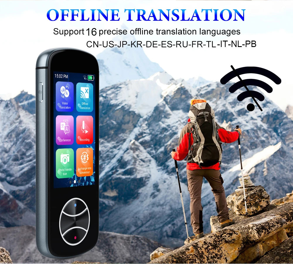 Perangkat Penerjemah Bahasa, P - Portable Translator Device ulasan dan harga