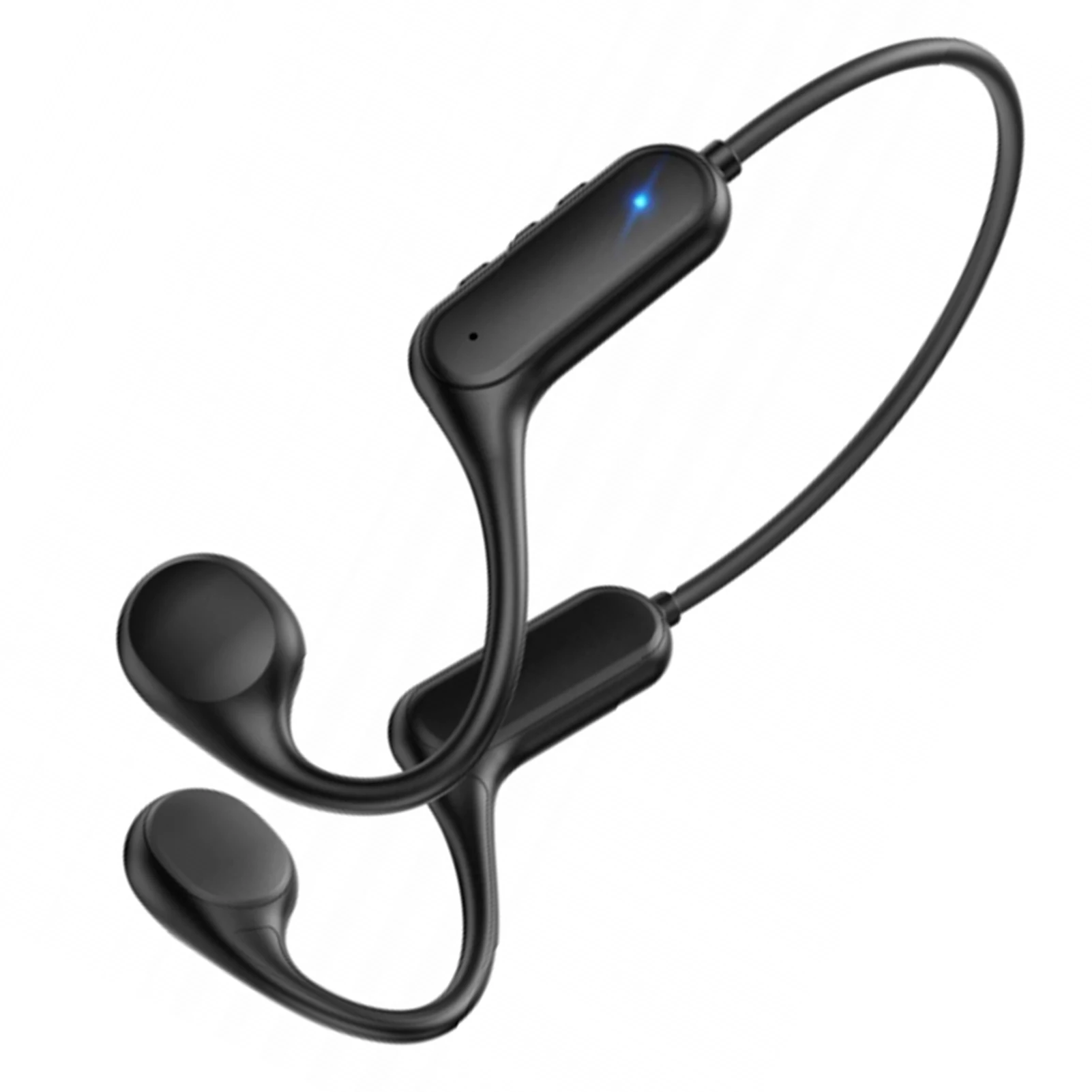 

Bone Conduction Headphones IPX8 Waterproof Swimming Sports Earphones 32G Memory Open-Ear Wireless BT Headset for Running Riding