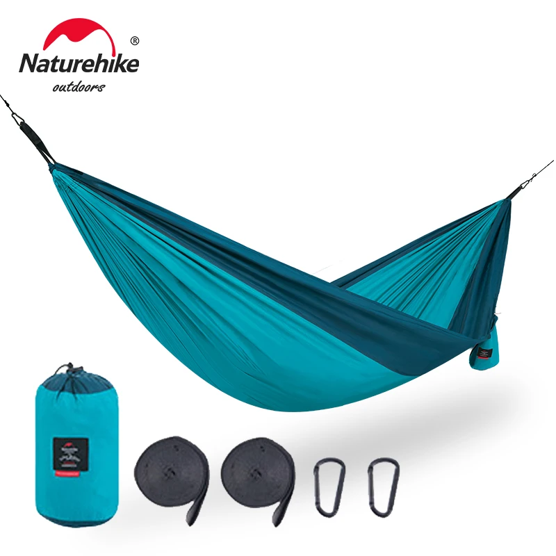 

Naturehike Hammock Ultralight 2 Person Hammock Tear Resistance Hanging Bed Portable Hunting Hammock Sleeping Swing Hammock