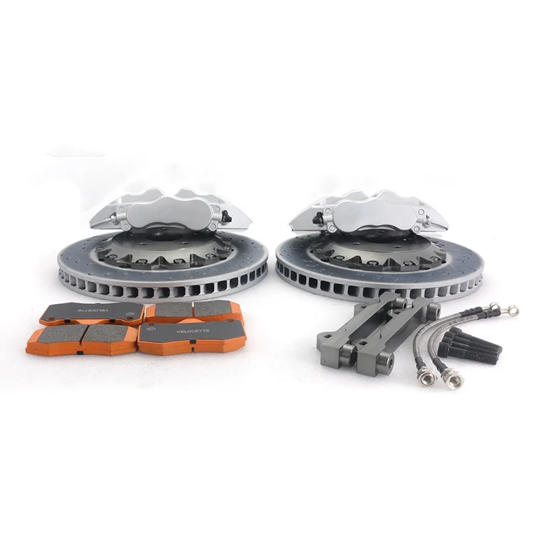 Brake Kits Factory Professional New Design Caliper With 6 Pistons Caliper For CAR97 Modified BMW Audi 18 Inch Front Wheel