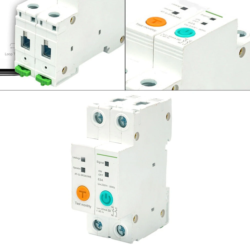 For Ewelink Remote Control Circuit Breaker 90*70*40 Mm Real Time Electrical Monitoring Switch Voice Control Breaker