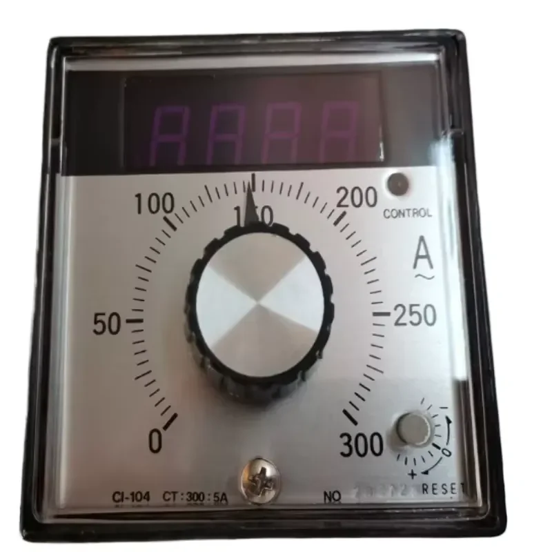 CI-104 Panel Analog Ammeter AC Current Meter for Industrial Control Power Distribution Cabinet