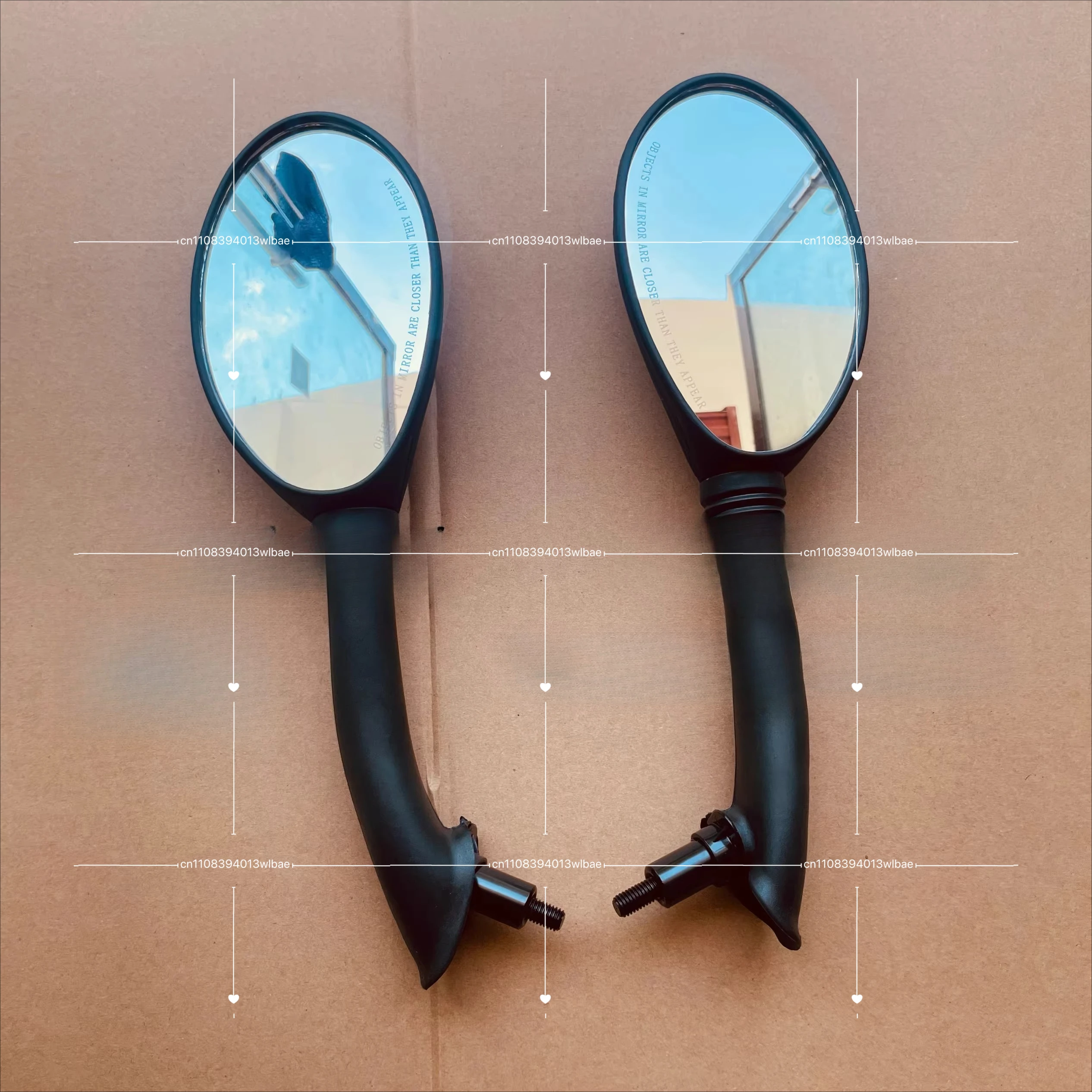 Suitable for Piaggio FLY150/125/100/M8 rearview mirror/reflector/rear mirror