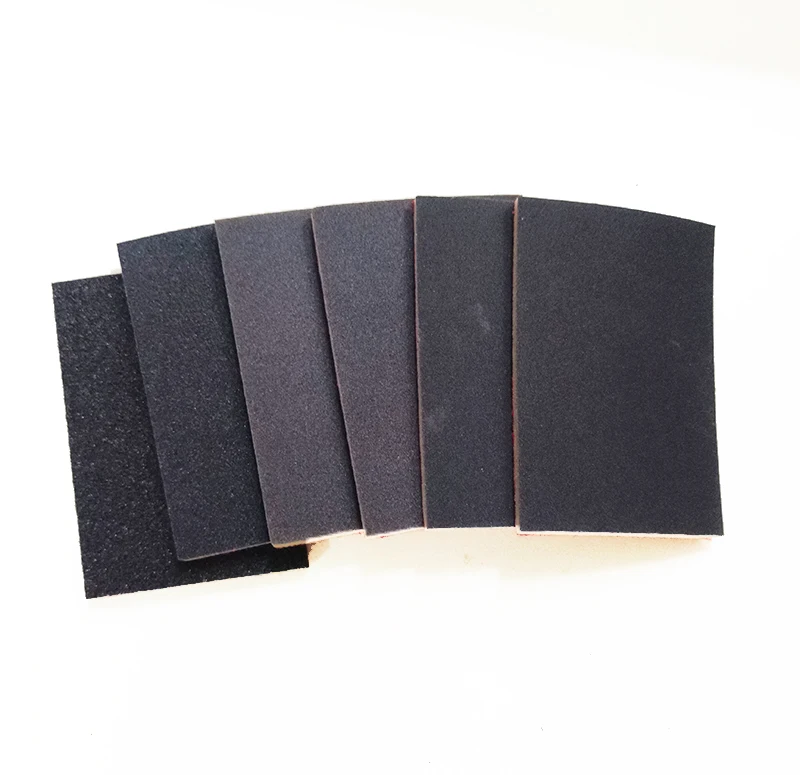 Imagem -02 - Bloco de Esponja de Lixamento Abrasivo Moagem Úmida e Seca Blocos de Areia Almofadas de Polimento 1802500 Grão 10 Pcs