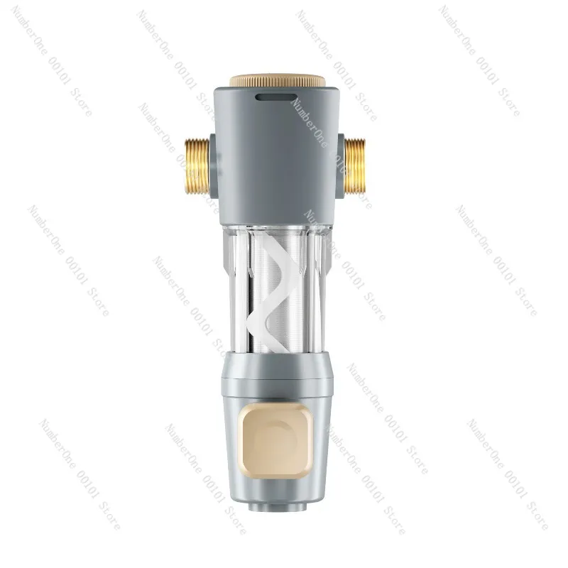 Automatic rotary cleaning pre-filter 6T large flow backwash whole house household tap water central water purifier