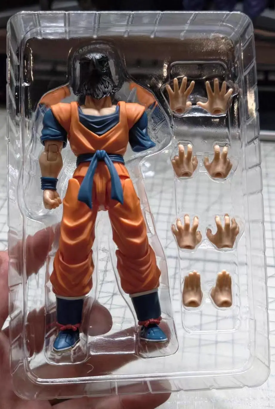 

In-stock HM Dragon Ball SHF Future Gohan Broken-Arm Gohan One-Arm Gohan 1/12 Action Figure Model Collectible Gift
