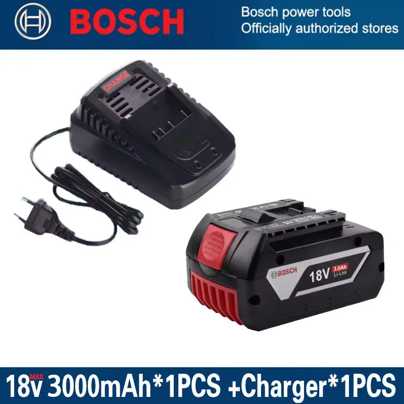 

Original-Bosch 18V battery, 18V and 6000mAh backup batteries, Draadloze professional system, BAT609 BAT618 GBA18V80 tool ba