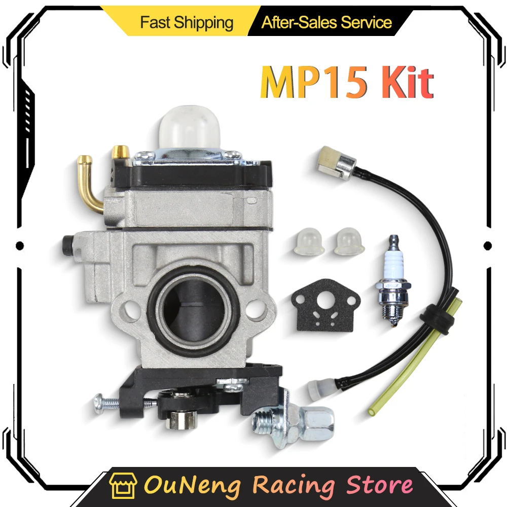 

Lawn Mower Carburetor For Walbro CG430 CG520 BC430 BC520 40-5 44-5 43cc 49cc 50cc 52cc Brush Cutter 2-Stroke Engine Carb