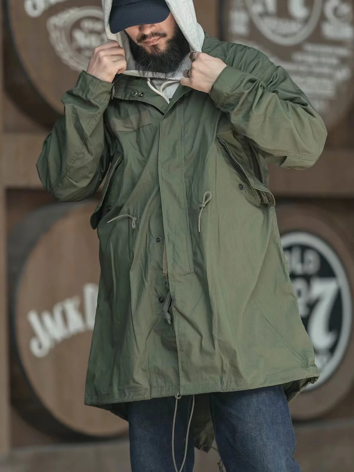 Rugged Bronson M-65 Fishtail Parka Shell Outdoor Water-Resistant