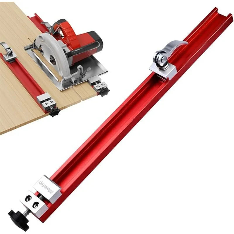 Aluminum Adjustable Cutting Machine Base Guide for Woodworking Precision Electric Circular Guide Specially Designed