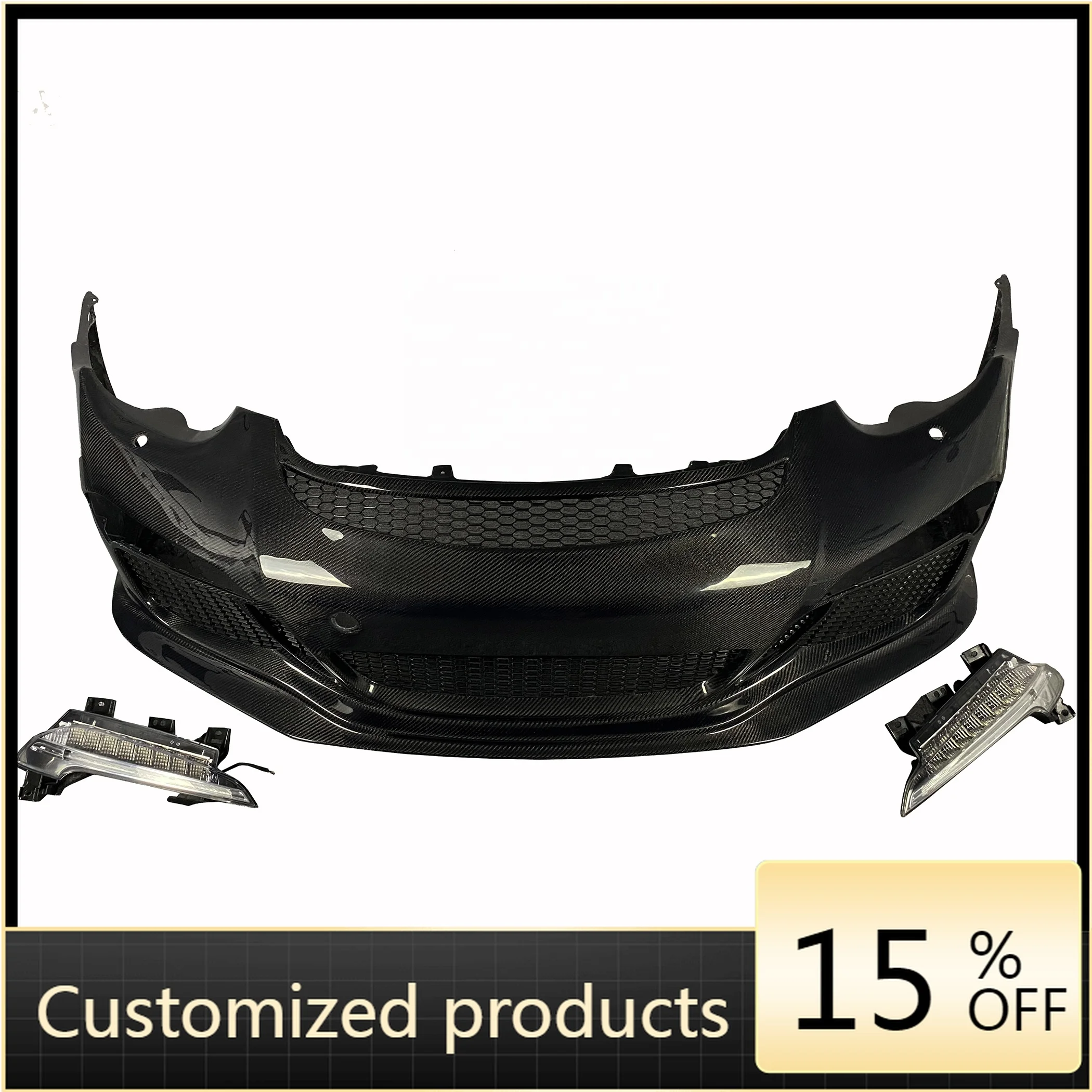 

Deren High QualityZ-ART 987.2 GT3 Front Bumper for 987 Boxster Cayman Facelift Front Bumper for Boxster Cayman 987 New GT3 Looks