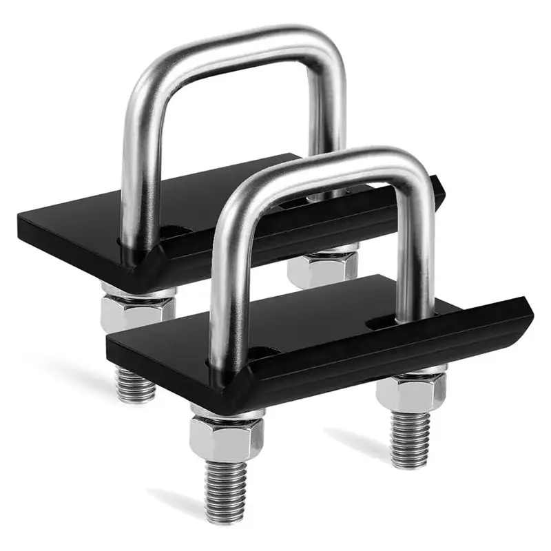 AT92-Anti-Wobble Hitch Stabilizer Clamp For Bike Trailer Cargo Tray Silent Riding