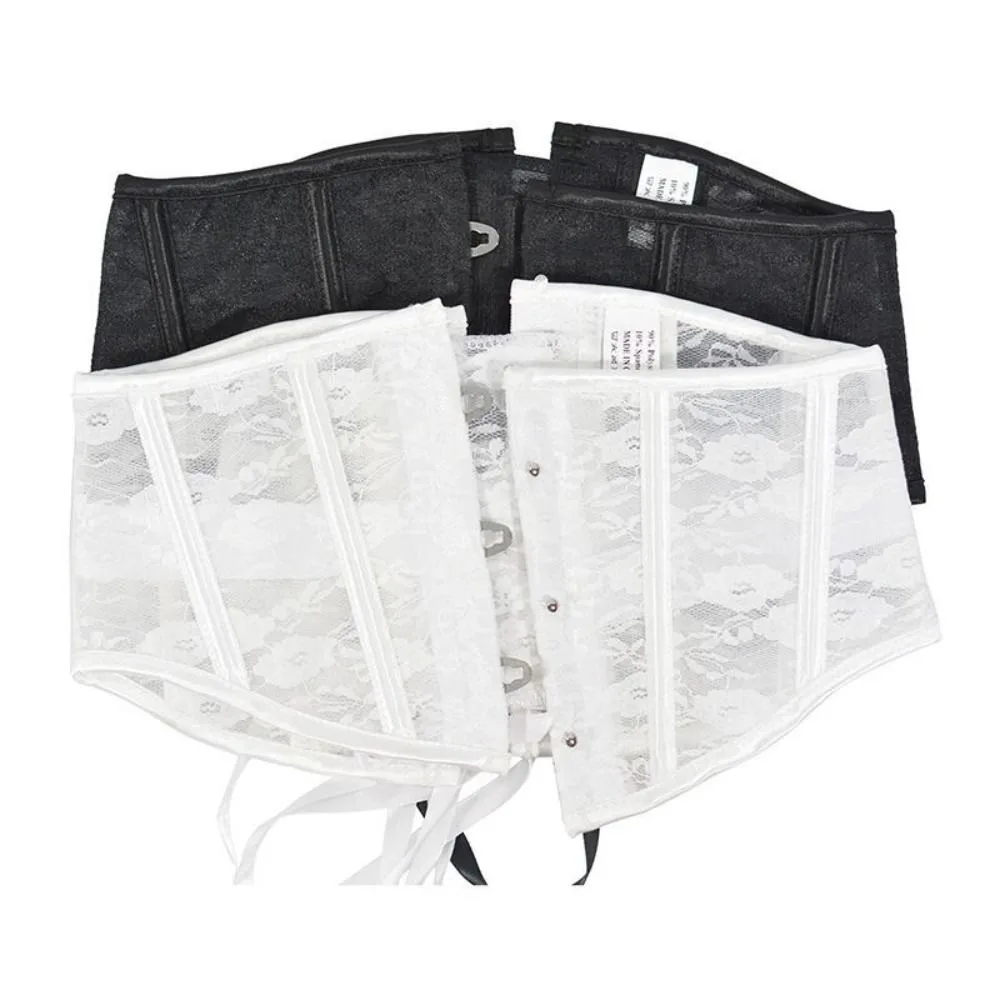 Pakaian Pembentuk Perut Jaring Sabuk Latihan Bunga Renda Postpartum Perut Korset Pelangsing Pengurang Perut Pembentuk Tubuh Wanita